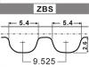 时规带 Timing Belt:MD102248