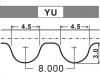 Correa dentada Timing Belt:CDU3220