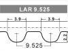 Timing Belt:6 139 911